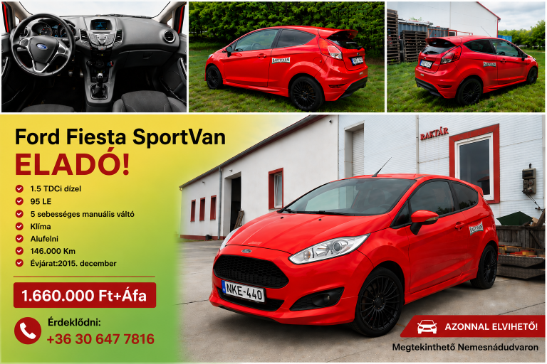 eladó ford fiesta